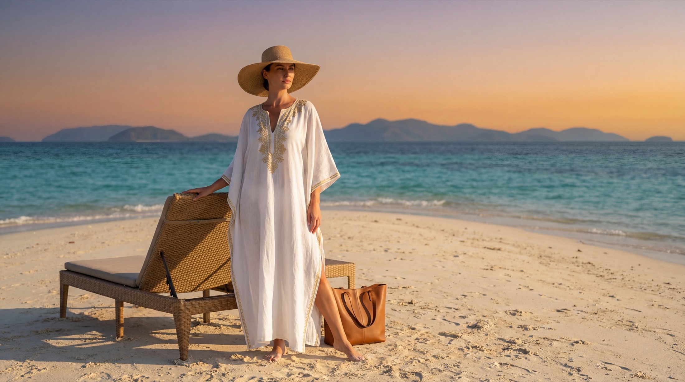 BrandMorph AI for clothing brands — resort fashion by SIA